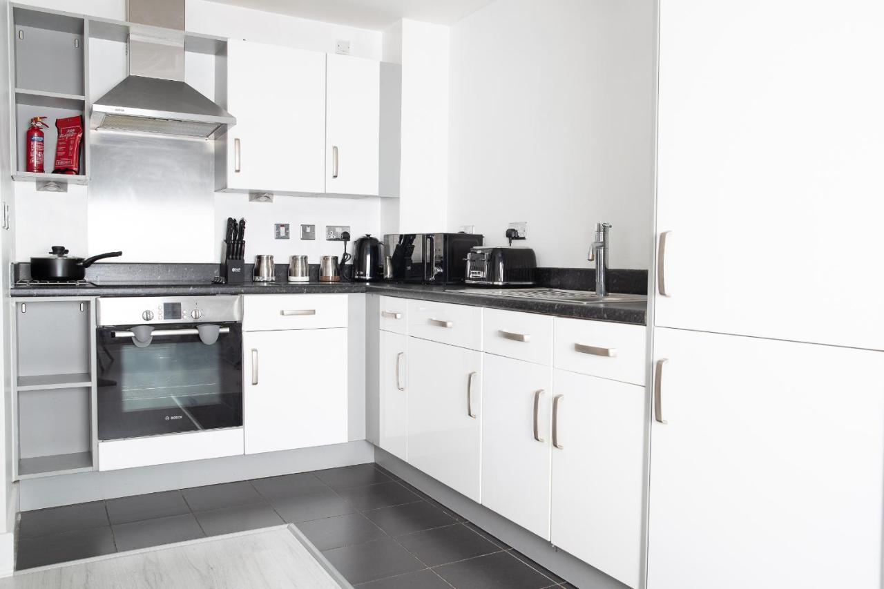 Stylish Birmingham City Centre Apartment Exterior foto